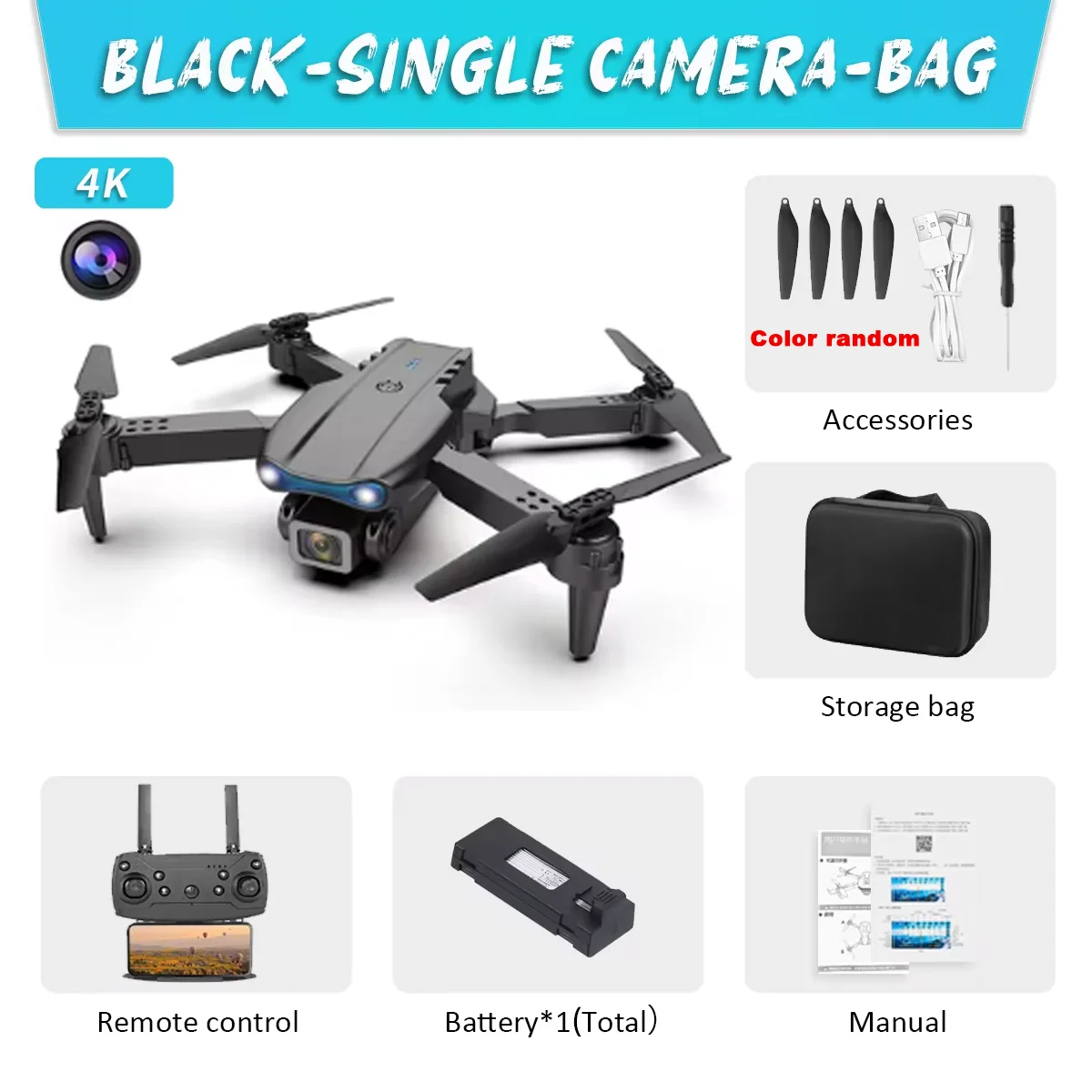 Eachine Drone E58 - Dual Camera E99Pro HD Drone with