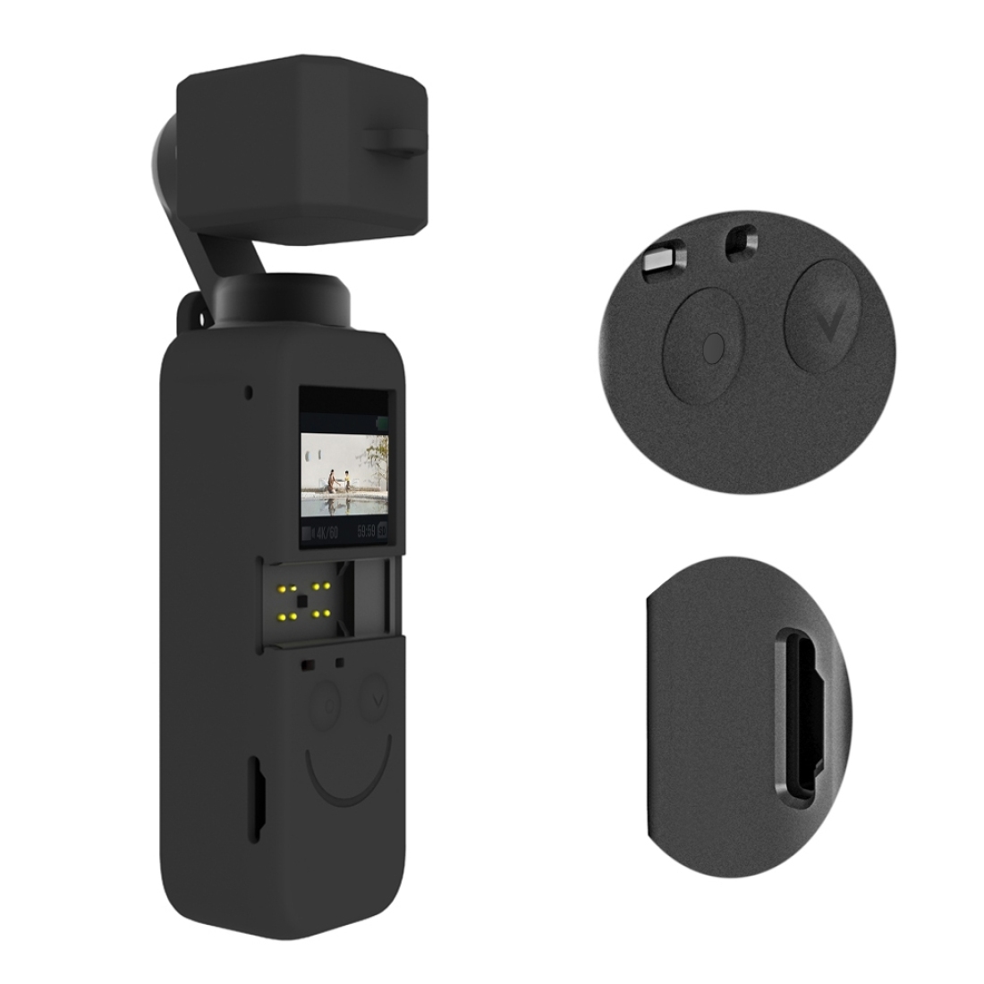 PULUZ 2 in 1 Soft Silicone Cov - đánh giá và giá Drone Gimbal Case