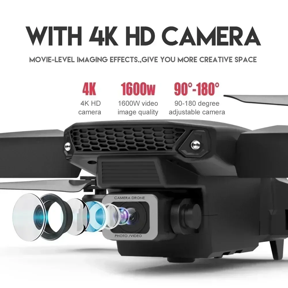 2025 E88Pro 4K RC Drone With 1 - đánh giá và giá Eachine Drone E58