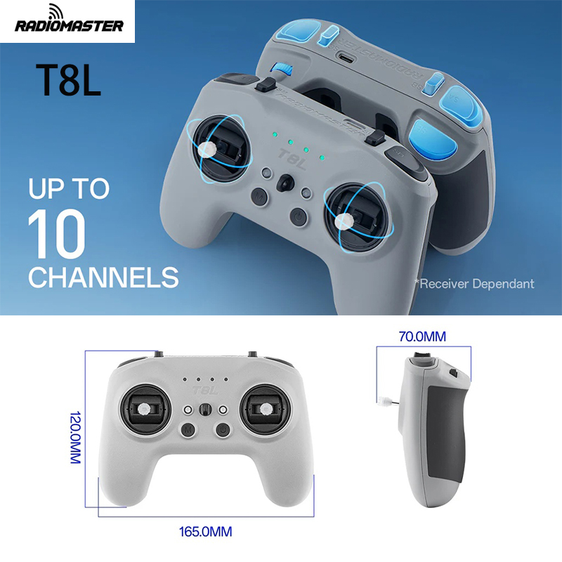 RadioMaster T8L Radio Controll - đánh giá và giá Drone Gimbal Controller