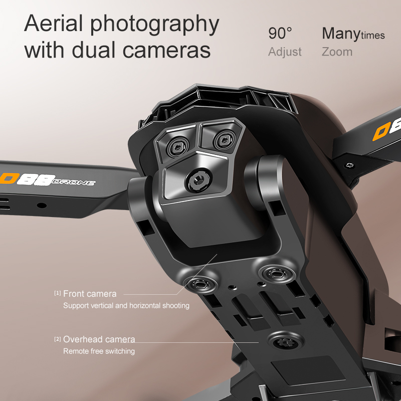 New D88 Drone 8K HD Dual Camer - đánh giá và giá Jjrc Drone X12