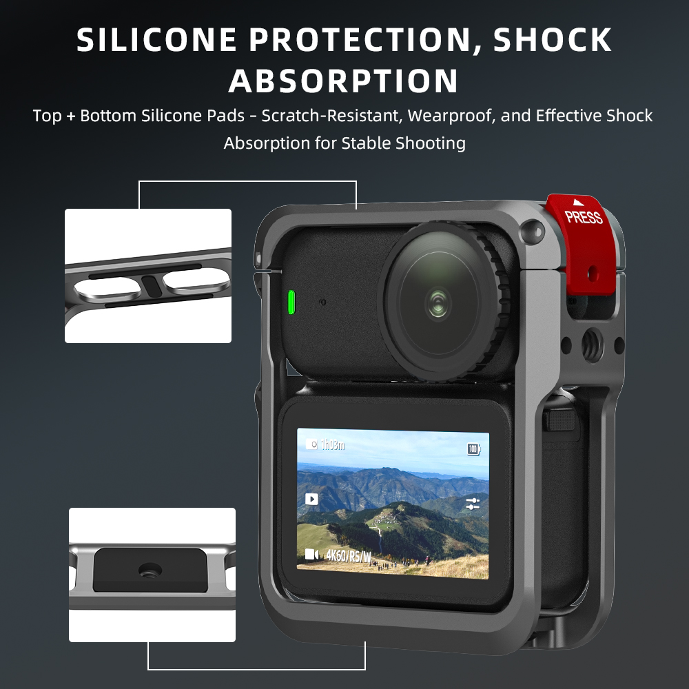 Flymile Metal Cage for DJI OSM - đánh giá và giá Drone Gimbal Case
