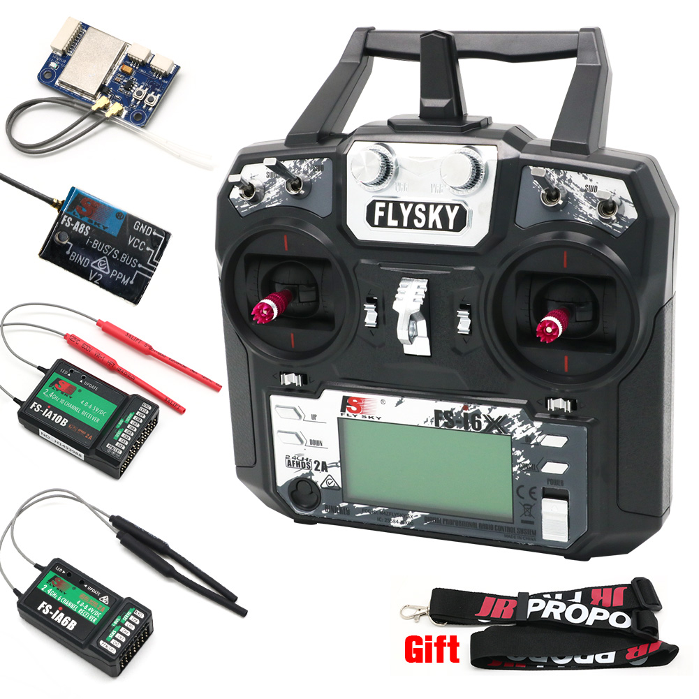 FLYSKY FS-i6X FS i6X 10CH 2.4G - đánh giá và giá Drone Gimbal Controller