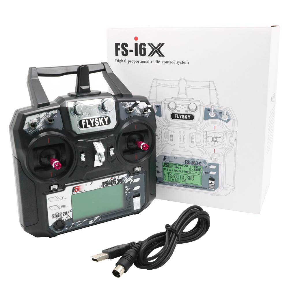 FLYSKY FS-i6X FS i6X 10CH 2.4G - đánh giá và giá Drone Gimbal Controller