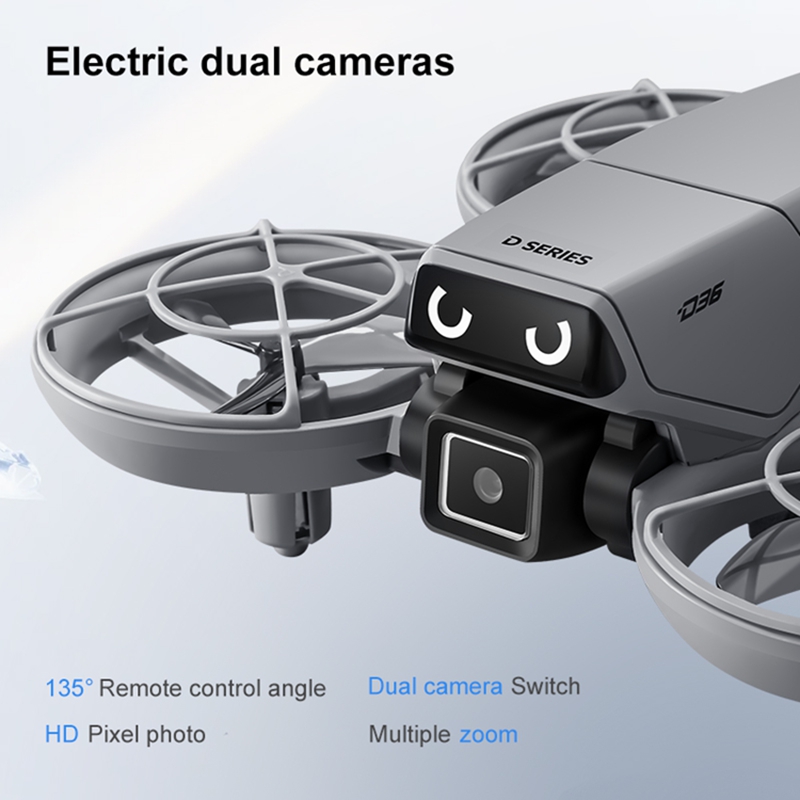New Upgrade D36 Drone 8K HD Du - đánh giá và giá Jjrc Drone X12