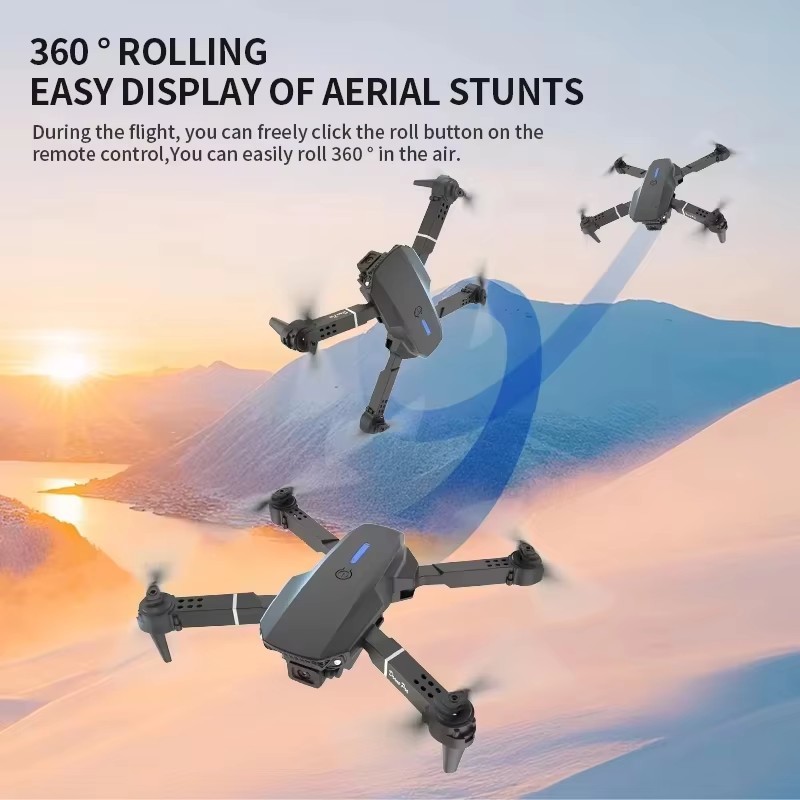 E88 Pro New Upgraded Drone 4K  - đánh giá và giá Eachine Drone E58